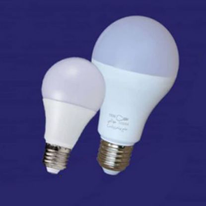 تصویر لامپ LED گلابی 15وات ـ مهتابی ـ زانیس