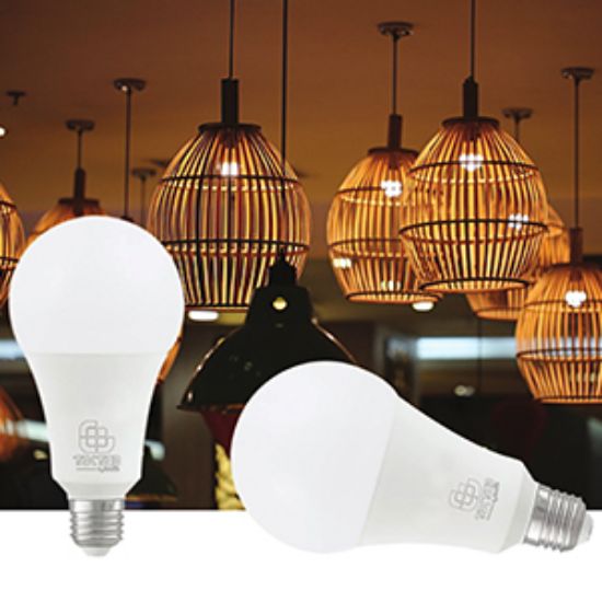 تصویر لامپ LED گلابی 20وات ـ آفتابی ـ تکتاب 